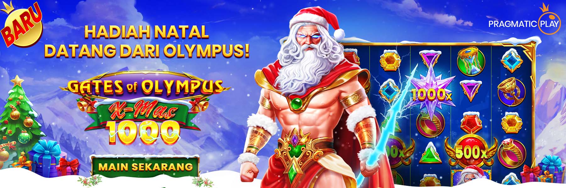 Game Baru Gates of Olympus Xmas 1000