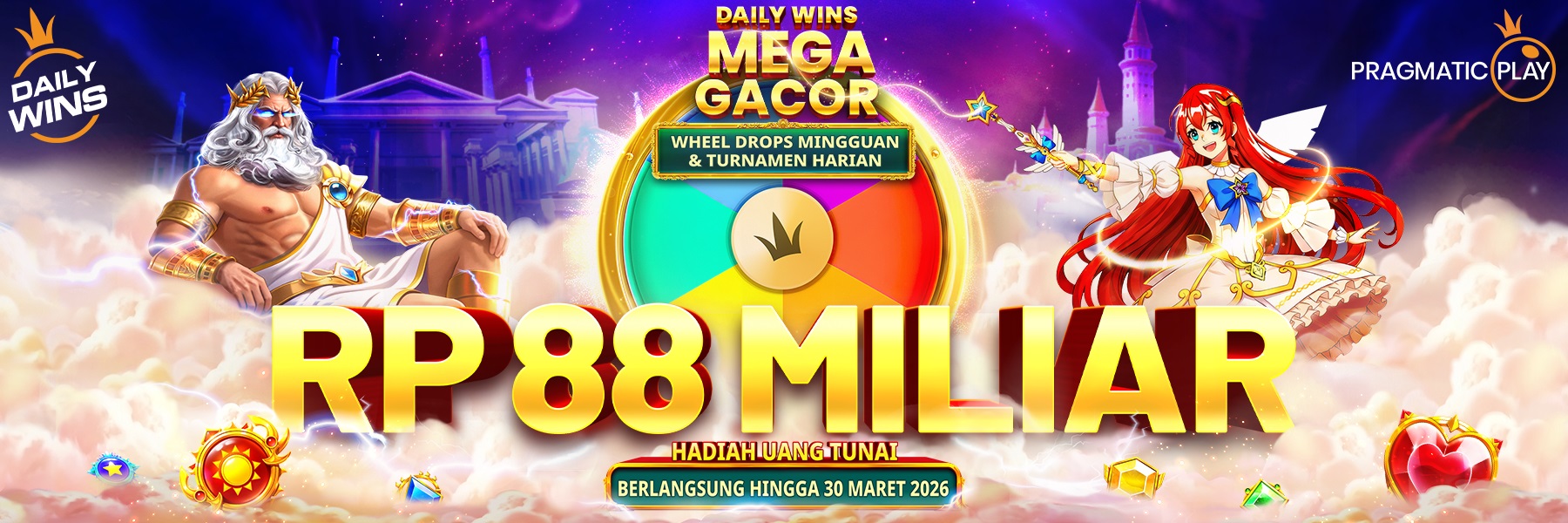 DAILY WINS MEGA GACOR - Season 3 Level 12