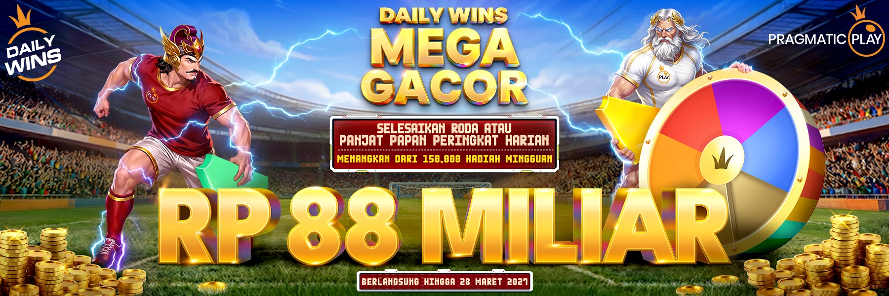 DAILY WINS MEGA GACOR - Season 4 Level 4