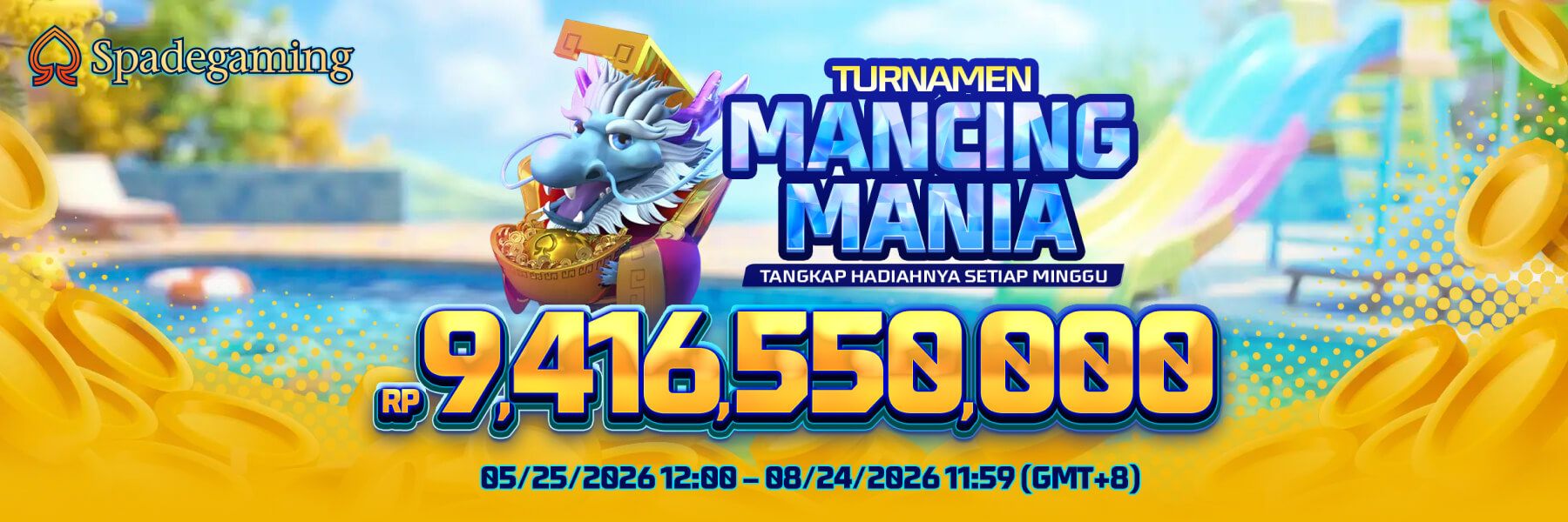 Turnamen Mancing Mania - Spadegaming