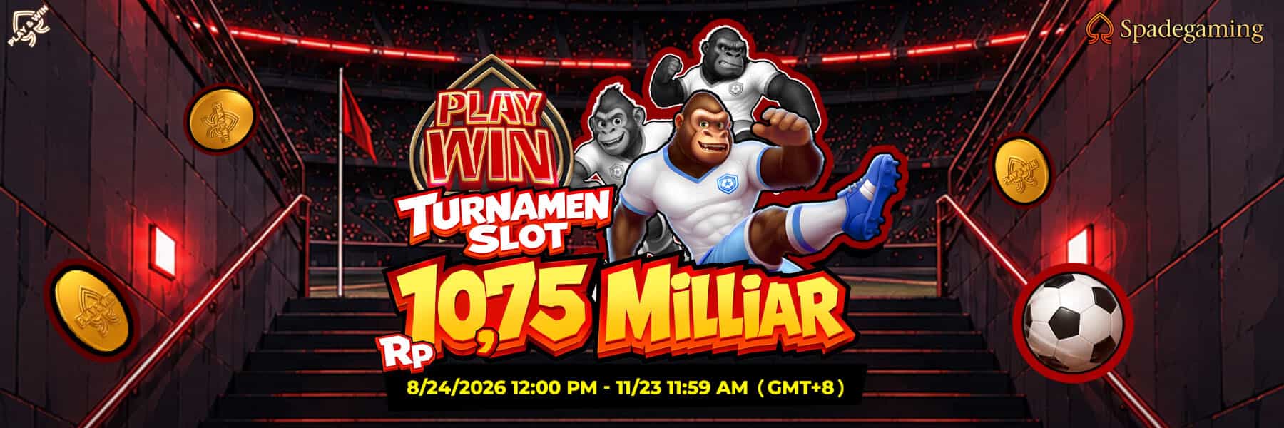 Play and Win Tournament - Spadegaming